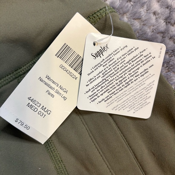 Duluth Trading Co Olive Green Leggings M/31 - Picture 2 of 7